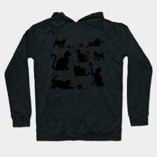 Black Cats_Silhouette Hoodie